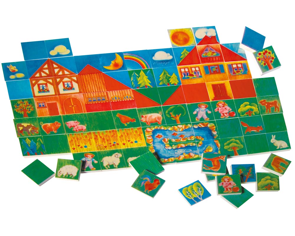 bois jeu de pose 80 plaquettes varialand