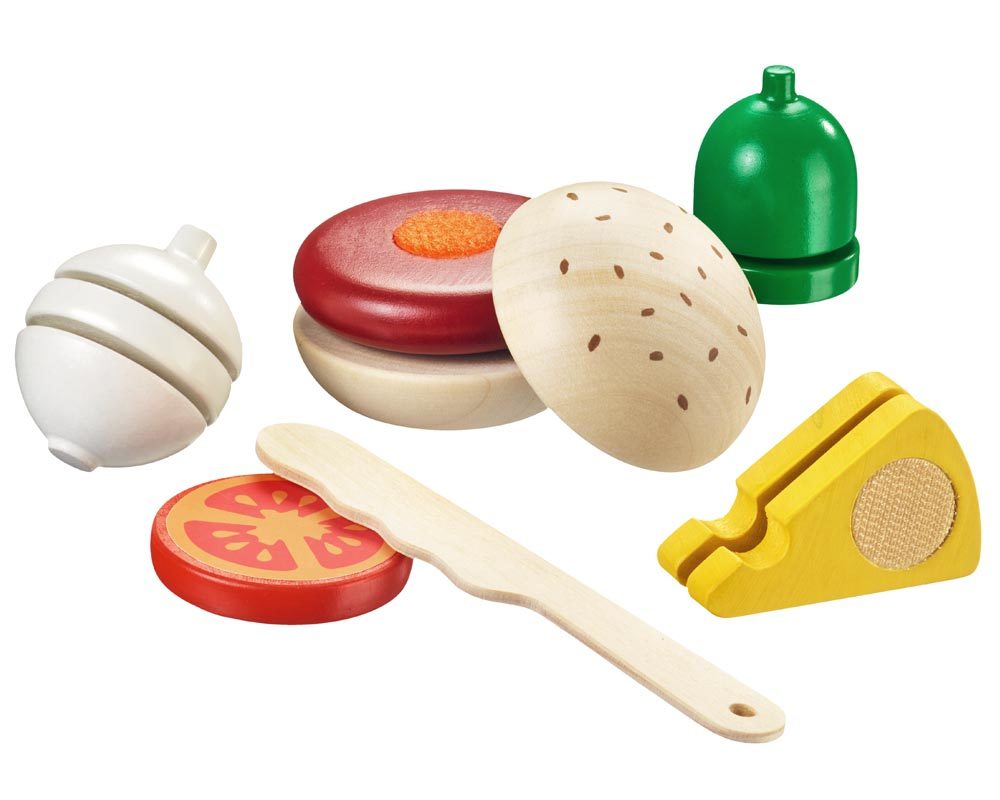 bois cuisine enfants burger