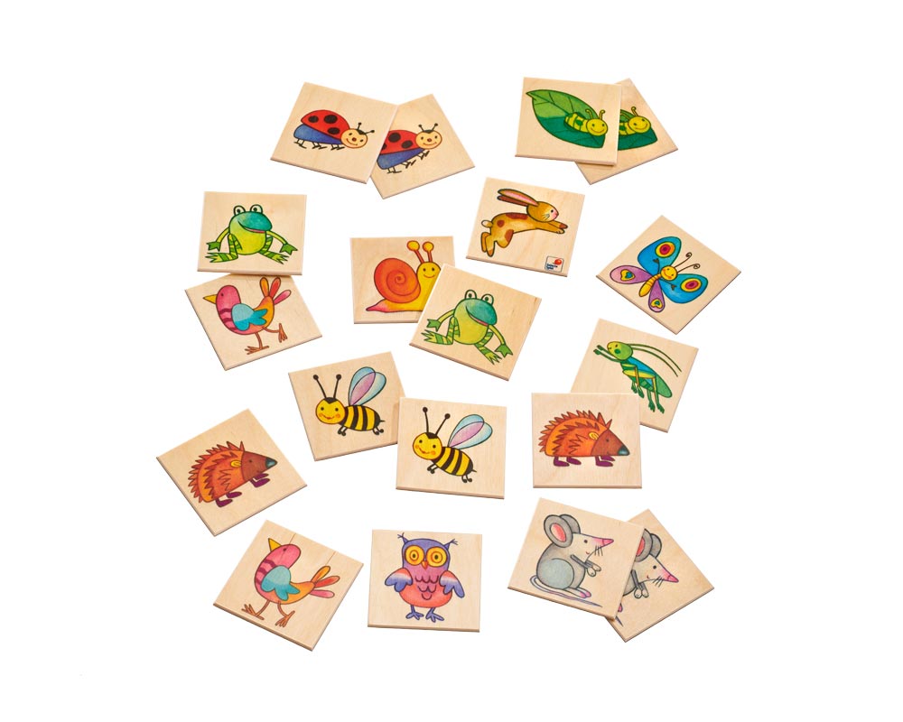 bois images jeu memoire animaux pepito