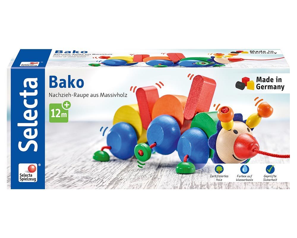 bois animal a tirer chenille bako