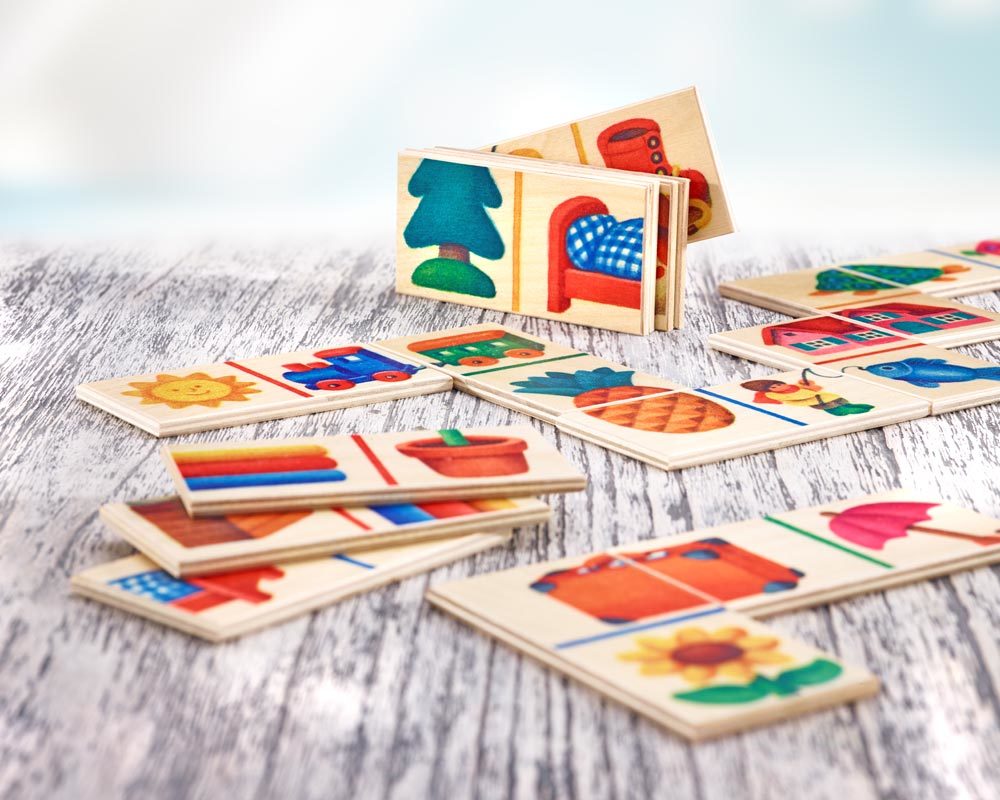 bois jeu de pose puzzle frise