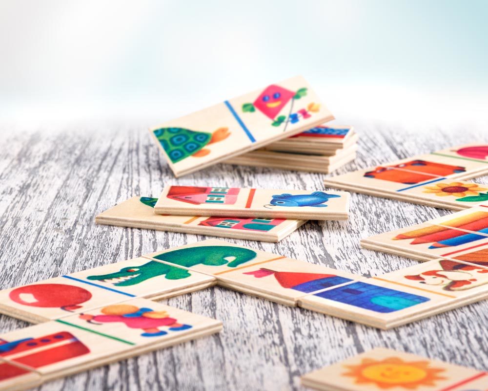 bois jeu de pose puzzle frise