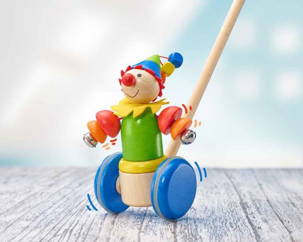 bois animal a tirer clown