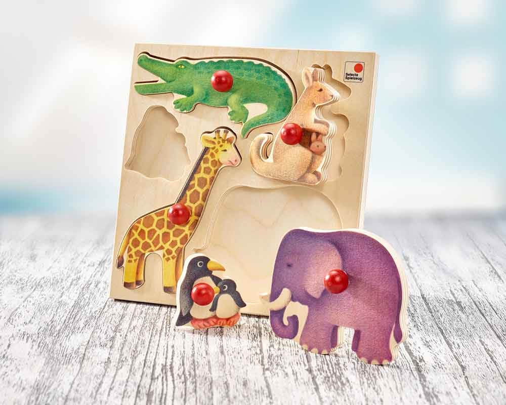 Puzzle en bois - Puzzle bébé