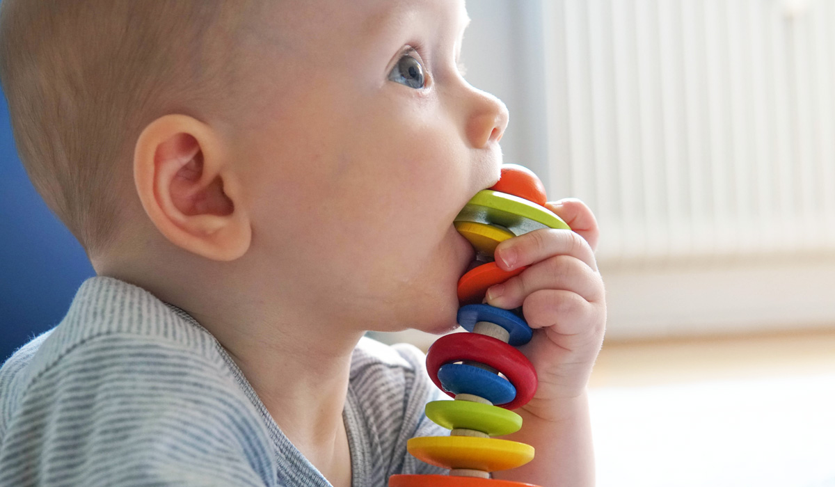 Etapes Majeures Chez Les Bebes De 12 A 16 Semaines Jouets Bois Selecta