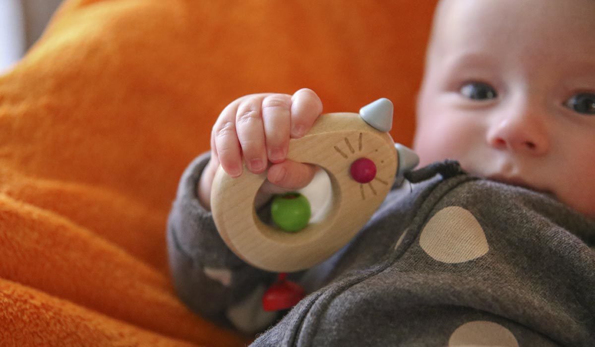 bébés de 0 à 6 mois - jouets bois Selecta