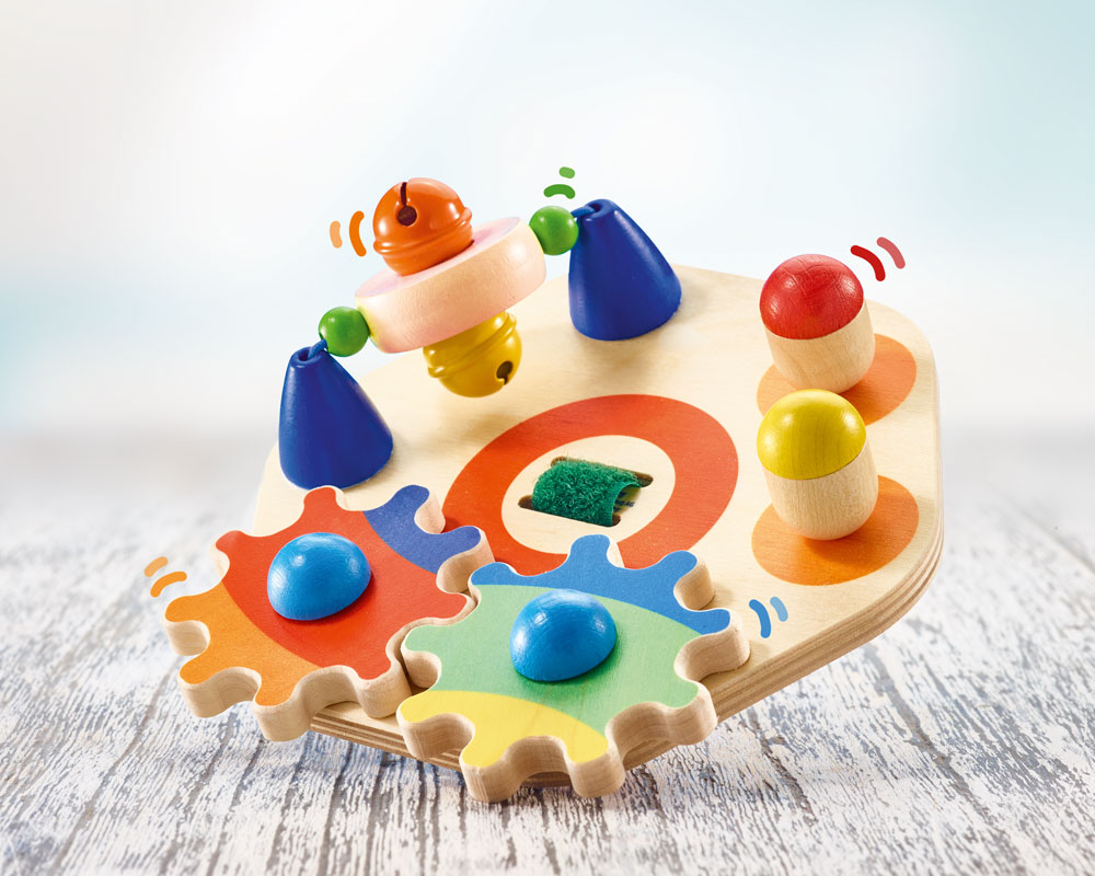 bébés de 0 à 6 mois - jouets bois Selecta