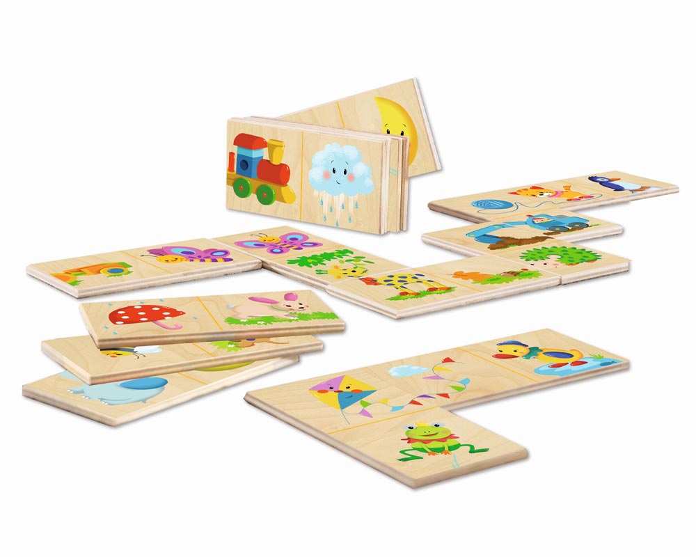 bois jeu de pose puzzle frise