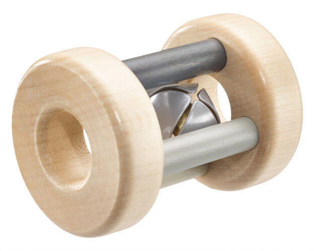 nuages roulants hochet jouets en bois bellybutton